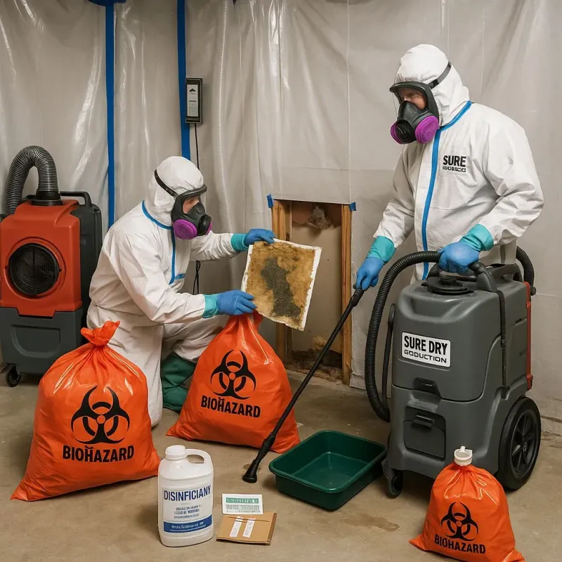 Contaminated Water Handling Protocols process in Milford, PA