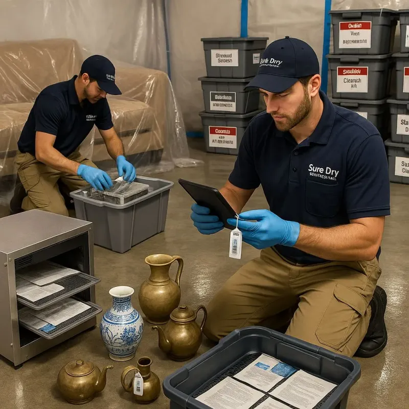 Content Protection and Restoration process in Milford, PA