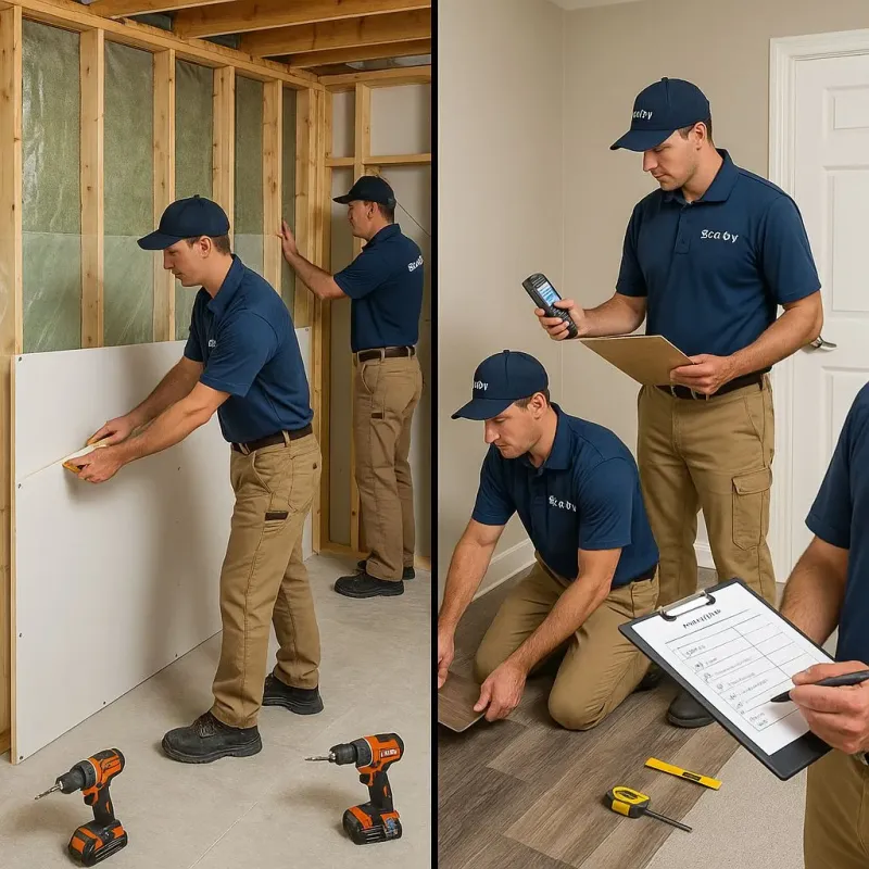 Repairs and Reconstruction process in Milford, PA